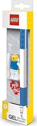 Picture of LEGO Dugopis elowy LEGO - niebieski + minifigurki