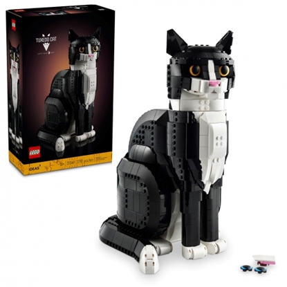 Изображение LEGO IDEAS 21349 Tuxedo Cat