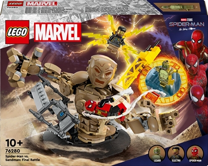 Изображение LEGO 76280 Spider-Man VS Sandman Final Battle Constructor