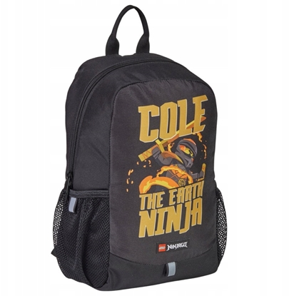 Изображение LEGO Ninjago Kids M Backpack 20281-2513 Czarne One size