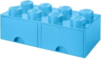 Attēls no LEGO Room Copenhagen Brick Drawer 8 pojemnik niebieski (RC40061736)