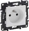 Изображение Legrand Gniazdo zasilajce 2P+Z bez przesony biae (863131)