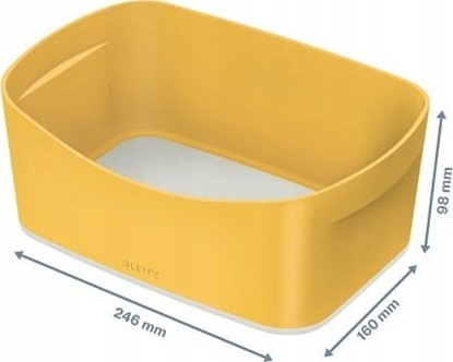 Picture of Leitz MyBox Storage Tray Cosy warm yellow