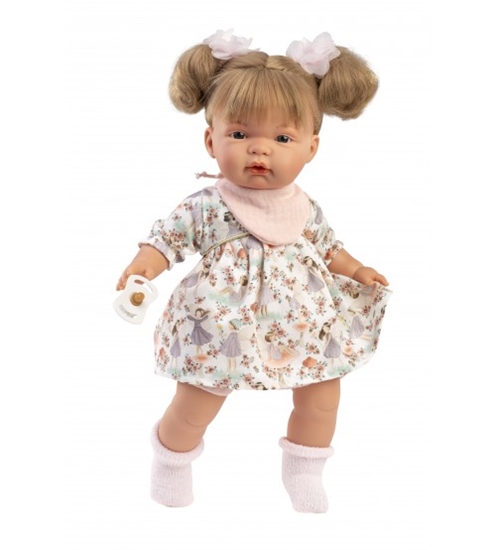 Изображение Lelle Joelle 38 cm, raud, runā, ar mānekli, mīkstais ķermenis Spānija LL38368