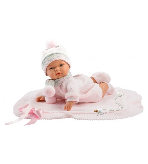 Изображение Lelle Joelle 38 cm, raud, runā, ar mānekli, mīkstais ķermenis Spānija LL38938