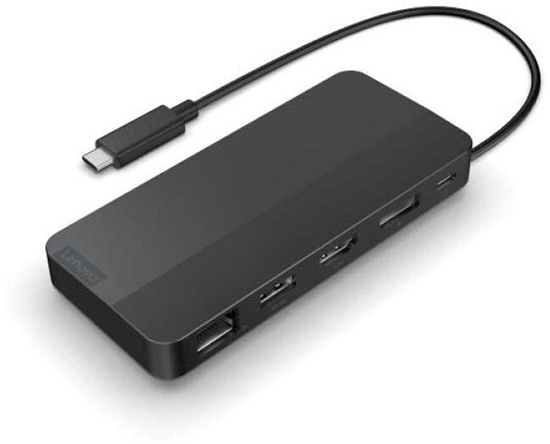 Picture of Lenovo Docking station 40B90000WW / USB-C-Reisedock Black