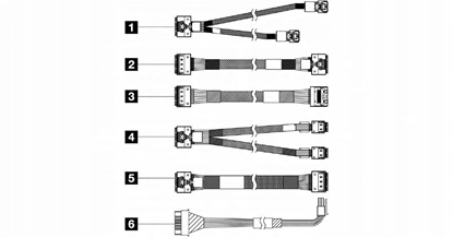 Изображение LENOVO ISG ThinkSystem SR650 Cable Kit