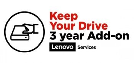 Picture of Lenovo Keep Your Drive - Extended service agreement - 3 years - for V14, V14 IGL, V145-14, V15, V15 G2 ALC, V15 G4 AMN, V17 G2 ITL, V17 G3 IAP, V17 G4 IRU