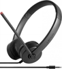 Picture of Lenovo Stereo Analog Headset Wired Head-band Office/Call center Black