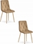 Picture of Leobert Krzeso LIBRA - brzowy aksamit / nogi kolor drewna x 2