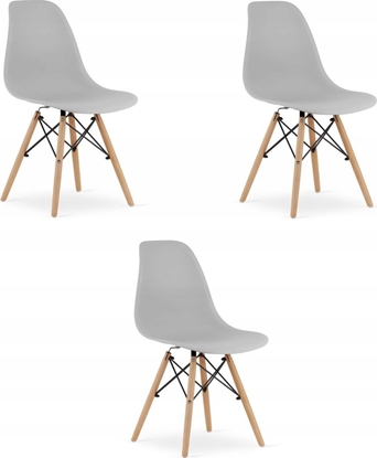 Изображение Leobert Krzeso OSAKA szare / nogi naturalne x 3