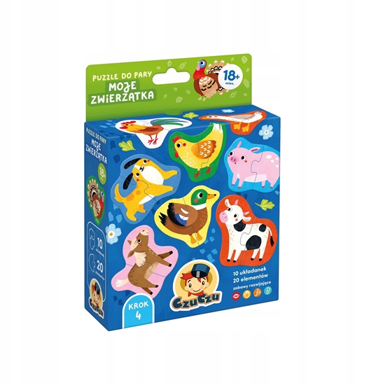 Picture of Levenya CzuCzu Puzzle do pary Moje zwierztka 94157