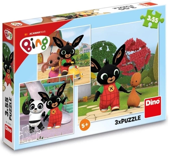 Picture of Levenya Puzzle Królik Bing, 3x55el