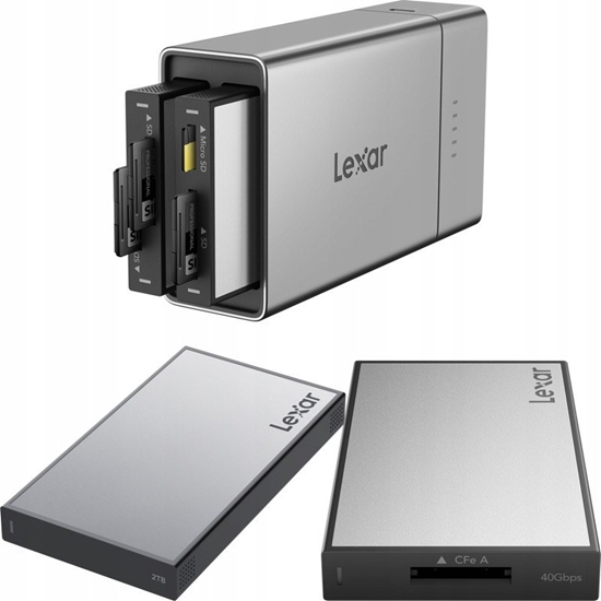 Изображение Lexar Professional Workflow Go I with CFexpress 4.0 Type A reader and 2TB SSD