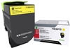 Picture of Lexmark 71B0040 toner cartridge 1 pc(s) Original Yellow