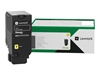 Изображение Lexmark 71C2HY0 toner cartridge 1 pc(s) Original Yellow