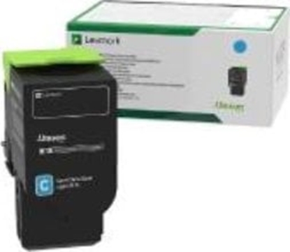 Attēls no Lexmark 79L2HC0 Toner-kit cyan high-capacity return program, 46.9K pages ISO/IEC 19752 for Lexmark CX 833 | Lexmark