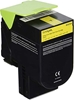 Picture of Lexmark 80C0X40 toner cartridge 1 pc(s) Original Yellow