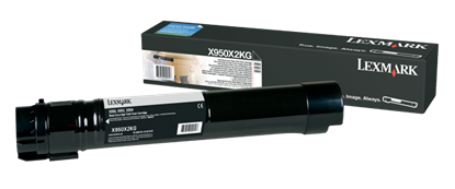 Picture of Lexmark X950X2KG toner cartridge 1 pc(s) Original Black