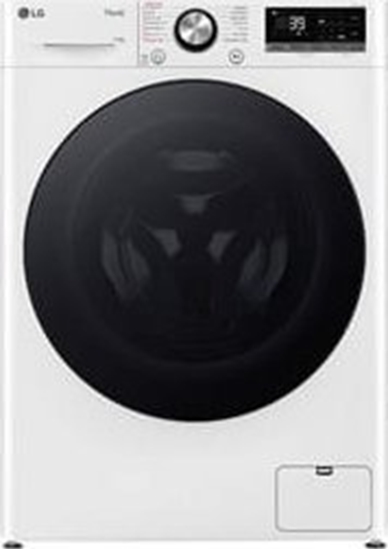 Изображение LG | Washing Machine | F4WR711S2W | Energy efficiency class A | Front loading | Washing capacity 11 kg | 1400 RPM | Depth 55.5 cm | Width 60 cm | Display | LED | Steam function | Direct drive | Wi-Fi | White