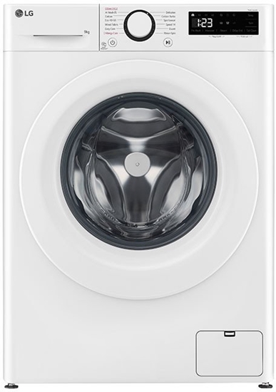 Picture of LG F4WR509SWW Washing machine, A, Front loading, Washing capacity 9 kg, Depth 55 cm, 1400 RPM, White | LG