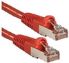 Picture of Lindy 0.3m Cat.6A S/FTP LSZH Network Cable, Red