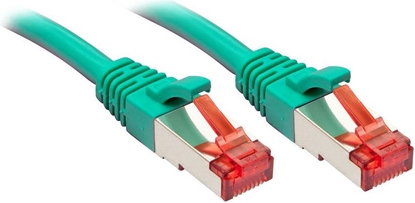 Attēls no Lindy 0.5m Cat.6 S/FTP Network Cable, Green