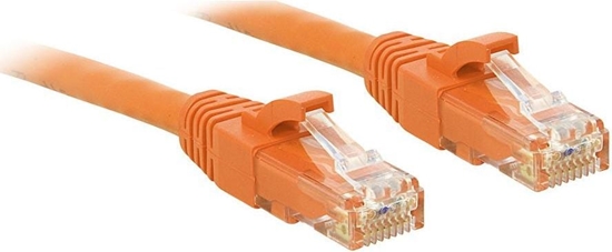 Picture of Lindy 0.5m Cat.6 U/UTP Network Cable, Orange