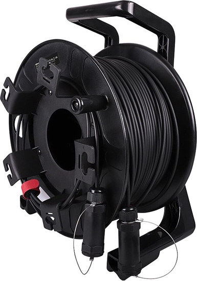 Изображение Lindy 100m armored Fibre Optic Hybrid HDMI 8K60 cabel