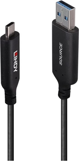 Изображение Lindy 10m USB 3.2 5Gbps Type A to C Hybrid Cable