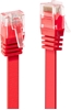 Picture of Lindy 1m Cat.6 U/UTP Flat Cable, Red