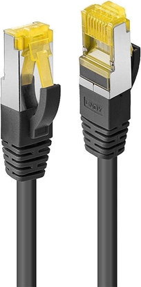 Attēls no Lindy 1m Cat.6A U/UTP LSZH Cable, Black 10pcs
