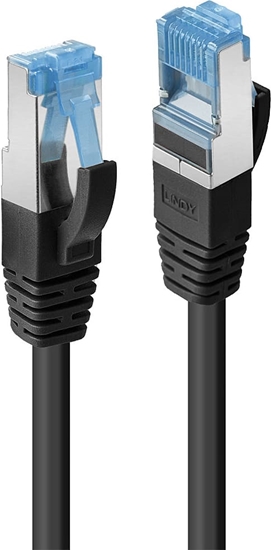 Picture of Lindy 20m Cat.6A S/FTP TPE  Network Cable, Black