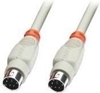Picture of Lindy 33267 PS/2 kabelis 3 m Pelēks