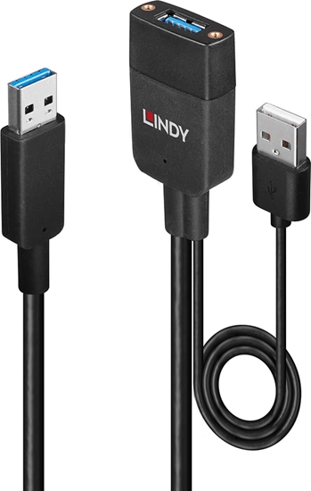 Изображение Lindy 35m Hybrid USB 3.2 Gen 2 Type A Cable