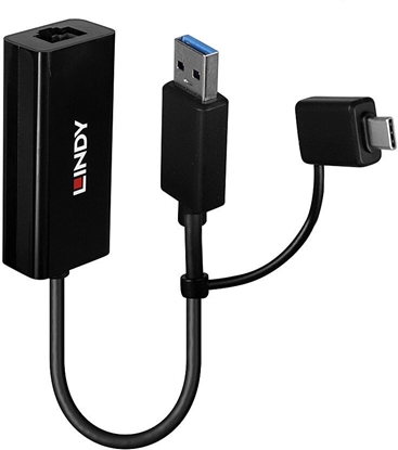 Attēls no Lindy USB 3.2 Gen 1 Gigabit Ethernet Converter