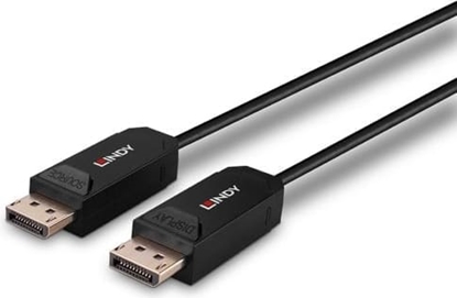 Attēls no Lindy 50m Fibre Optic Hybrid DisplayPort 2.0 UHBR10 Cable