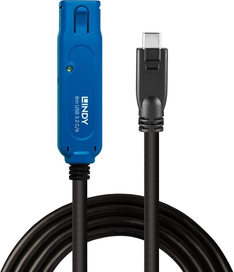 Picture of Lindy 8m USB 3.2 5Gbps C/A Active Extension Pro