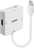 Picture of Lindy Mini DP 1.2 to HDMI 4K30/DVI/VGA Adapter