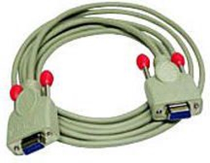 Attēls no Lindy Null modem cable 9-pin coupling/coupling 5m