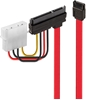 Picture of Lindy SATA Cable - Combined Data & Power 0.3 m