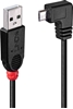 Picture of Lindy USB2.0 A/Micro-B 90Degree 0.5m