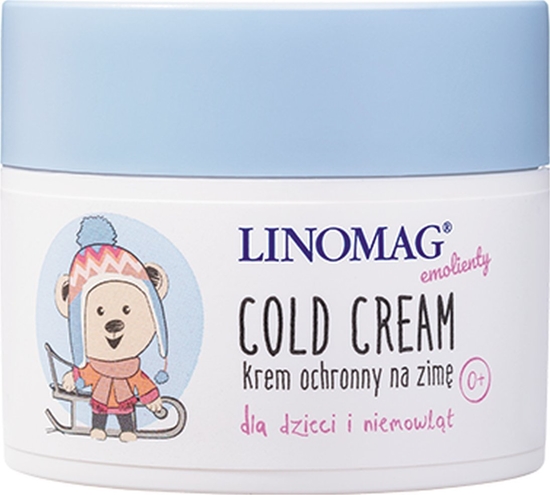 Изображение Linomag LINOMAG COLD CREAM KREM OCHRONNY NA ZIM DLA DZIECI I NIEMOWLT 50ML/K098/