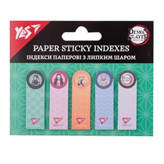 Picture of Lipīgas grāmatzīmes YES "Demon Slayer", 55×15 mm, 100 gab. (5×20)