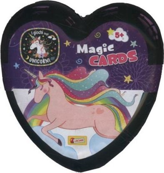 Picture of Lisciani Konik Jednoroec karty do kolekcjonowania w serduszku