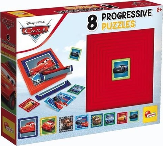 Изображение Lisciani LISCIANI PUZZLE PROGRESYWNE 8 CARS