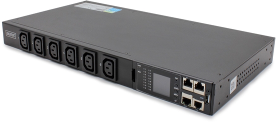 Picture of Listwa zasilajca SMART PDU 1U, gniazdo zasilajce IEC320 C20 16A/250V, gniazda 12x C13, 16A