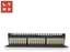 Picture of LYNX 19" patch panel 24-port, STP Cat6a, 50µ, stínný, erný