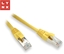 Picture of LYNX FTP patch kabel Cat5e PVC, CCA, 10m, lutý