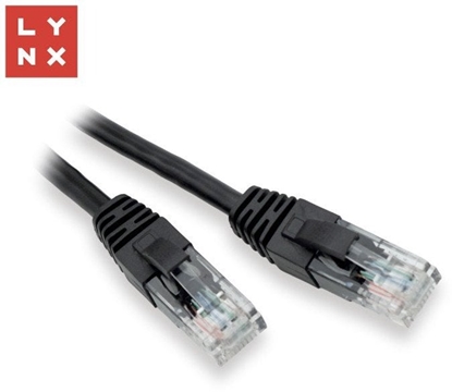 Attēls no LYNX UTP patch kabel Cat5e, PVC, CCA, 5m, erný